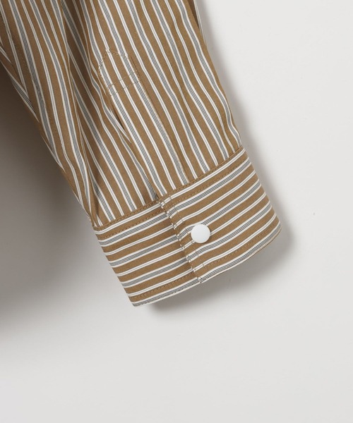 AMERICAN RAG CIE（アメリカンラグシー）の「【AMERICAN RAG CIE】スナップシャツ（ユニセックス）（シャツ/ブラウス・レディース・ブルー/ブラック/ネイビー/ベージュ・LARGE/MEDIUM）」の14枚目の写真