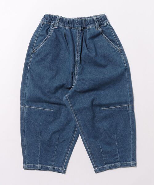 L.COPECK（エルコペック）の「デニム・キャンパスシェフパンツ（デニムパンツ・キッズ・ブルー/ベージュ/ネイビー・110cm/120cm/130cm/140cm）」の3枚目の写真