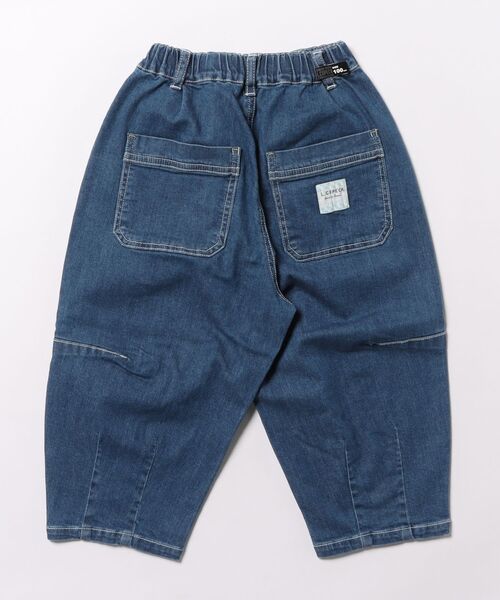 L.COPECK（エルコペック）の「デニム・キャンパスシェフパンツ（デニムパンツ・キッズ・ブルー/ベージュ/ネイビー/グレー・110cm/120cm/130cm/140cm/100cm）」の5枚目の写真