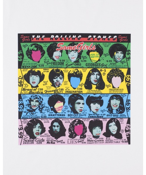 WIND AND SEA(ウィンダンシー)の「THE ROLLING STONES x WDS SOME GIRLS TEE(Tシャツ/カットソー・メンズ・ホワイト・X-LARGE/MEDIUM/LARGE)」の2枚目の写真