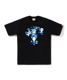 A BATHING APE(�A�x�C�V���O�G�C�v)��ABC CAMO COLLEGE MILO TEE(T�V���c/�J�b�g�\�[)