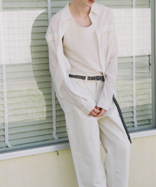 LIDNM（リドム）の「Llife LEATHER CHAIN BELT（ベルト・メンズ・グレー系その他/ブラウン系その他/ブラウン系その他2・FREE）」の15枚目の写真