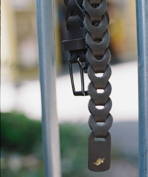 LIDNM（リドム）の「Llife LEATHER CHAIN BELT（ベルト・メンズ・グレー系その他/ブラウン系その他/ブラウン系その他2・FREE）」の17枚目の写真