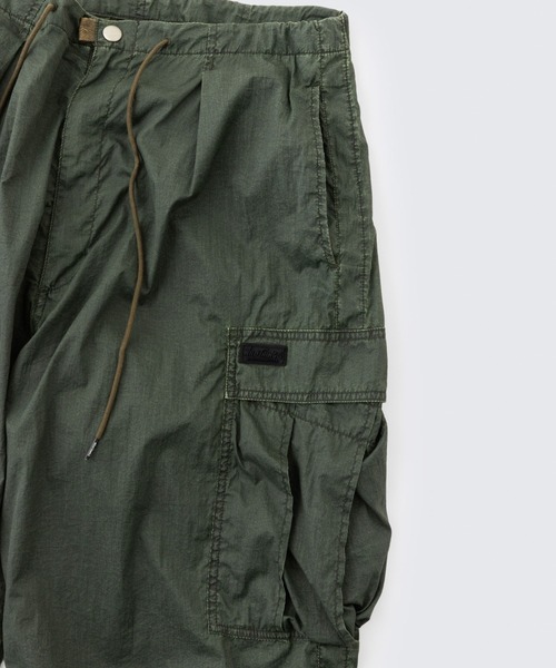 WILD THINGS（ワイルドシングス）の「ダブルダイナイロンカーゴショーツ│DOUBLE DYED NYLON CARGO SHORTS（その他パンツ・メンズ・オリーブ/ホワイト系その他/グレー系カモフラージュ/ブラック・XL/L/M/S）」の7枚目の写真