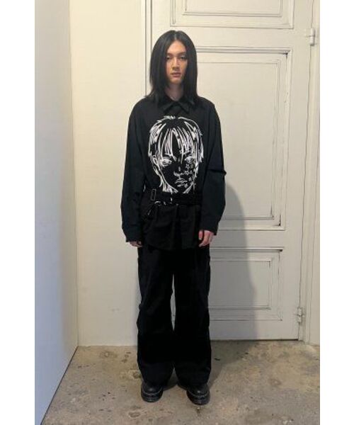 NICE GHOST CLUB(ナイスゴーストクラブ)の「FFATS PARACHUTE CARGO PANTS_BLACK(NG2ESUPA10A)(その他パンツ・レディース・ブラック・L/M/S)」の5枚目の写真