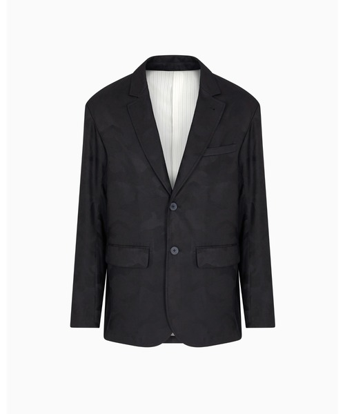 ARMANI EXCHANGE(アルマーニエクスチェンジ)の「【A|X アルマーニ エクスチェンジ】ジャカードカモフラージュ シングルブレストジャケット(テーラードジャケット・メンズ・カモフラージュ・40)」の5枚目の写真