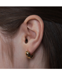 bold bean one-touch earring
