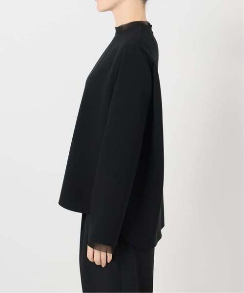 VERMEIL par iena(ヴェルメイユパーイエナ)の「《WEB限定/追加》Minimal Double Cross ブラウス(シャツ/ブラウス・レディース・ホワイト・FREE)」の10枚目の写真