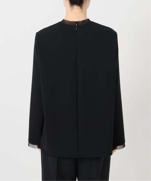 VERMEIL par iena(ヴェルメイユパーイエナ)の「《WEB限定/追加》Minimal Double Cross ブラウス(シャツ/ブラウス・レディース・ホワイト・FREE)」の11枚目の写真