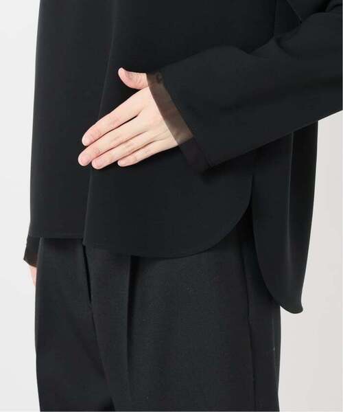 VERMEIL par iena(ヴェルメイユパーイエナ)の「《WEB限定/追加》Minimal Double Cross ブラウス(シャツ/ブラウス・レディース・ホワイト・FREE)」の14枚目の写真