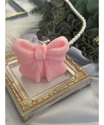 Bling Leads（ブリングリーズ）の「【Bls】【ZA】【Bling Leads】リボン型 香り付きキャンドル（キャンドル）」