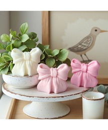 Bling Leads（ブリングリーズ）の「【Bls】【ZA】【Bling Leads】リボン型 香り付きキャンドル（キャンドル）」