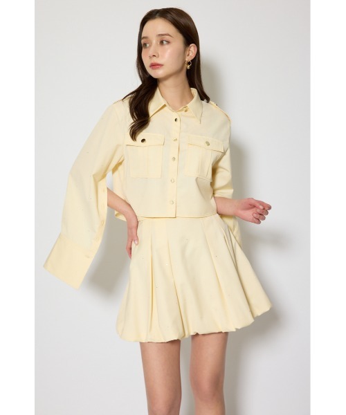 rienda（リエンダ）の「デコラティブバルーンミニスカート 春服（スカート・レディース・ライトブルー/マルチ/イエロー・SMALL/MEDIUM）」の15枚目の写真