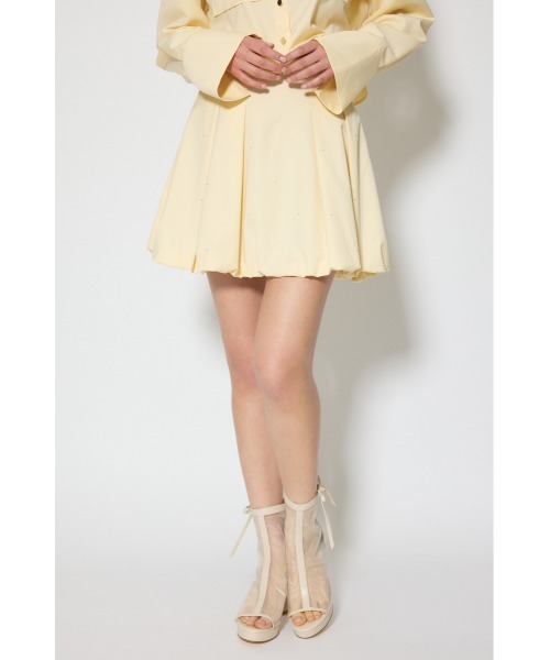 rienda（リエンダ）の「デコラティブバルーンミニスカート 春服（スカート・レディース・ライトブルー/マルチ/イエロー・SMALL/MEDIUM）」の18枚目の写真