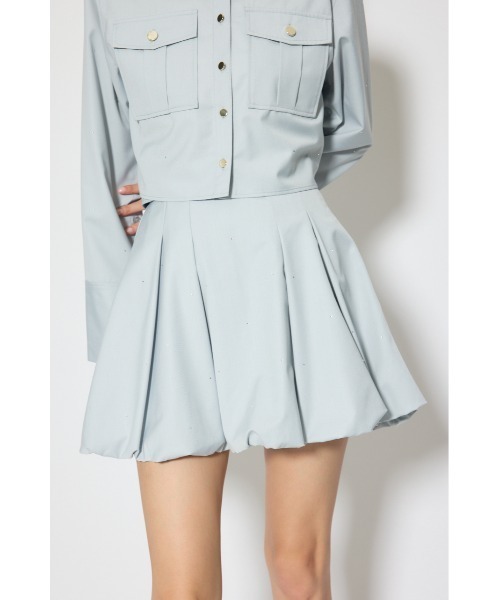 rienda（リエンダ）の「デコラティブバルーンミニスカート 春服（スカート・レディース・ライトブルー/マルチ/イエロー・SMALL/MEDIUM）」の4枚目の写真
