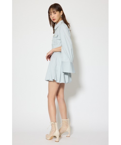 rienda（リエンダ）の「デコラティブバルーンミニスカート 春服（スカート・レディース・ライトブルー/マルチ/イエロー・SMALL/MEDIUM）」の8枚目の写真