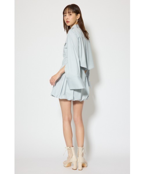 rienda（リエンダ）の「デコラティブバルーンミニスカート 春服（スカート・レディース・ライトブルー/マルチ/イエロー・SMALL/MEDIUM）」の9枚目の写真