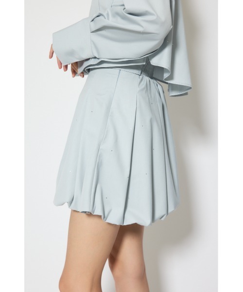 rienda（リエンダ）の「デコラティブバルーンミニスカート 春服（スカート・レディース・ライトブルー/マルチ/イエロー・SMALL/MEDIUM）」の10枚目の写真