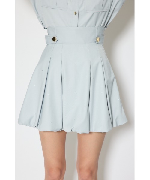 rienda（リエンダ）の「デコラティブバルーンミニスカート 春服（スカート・レディース・ライトブルー/マルチ/イエロー・SMALL/MEDIUM）」の12枚目の写真