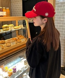 My sugar Babe(�}�C�V���K�[�x�C�u)��felt logo cap(�L���b�v)