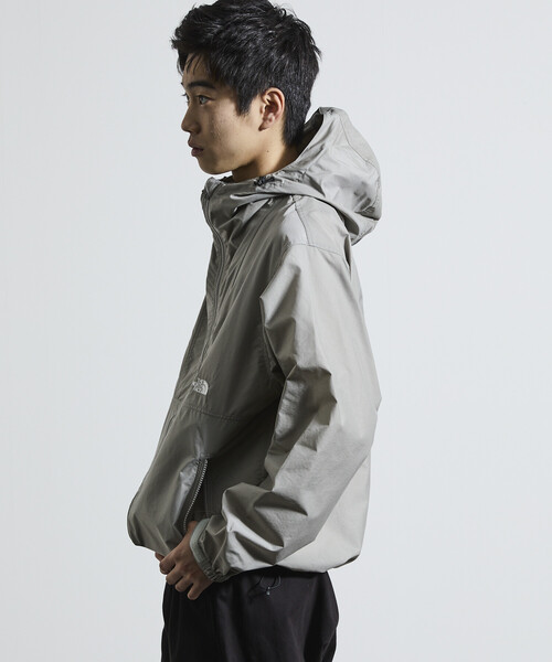 FREAK'S STORE（フリークスストア）の「THE NORTH FACE/ザ・ノース・フェイス 限定展開 コンパクトジャケット（メンズ）（ナイロンジャケット・メンズ・グレー/ブラック・MEDIUM/LARGE/SMALL/X-LARGE/XX-LARGE）」の20枚目の写真