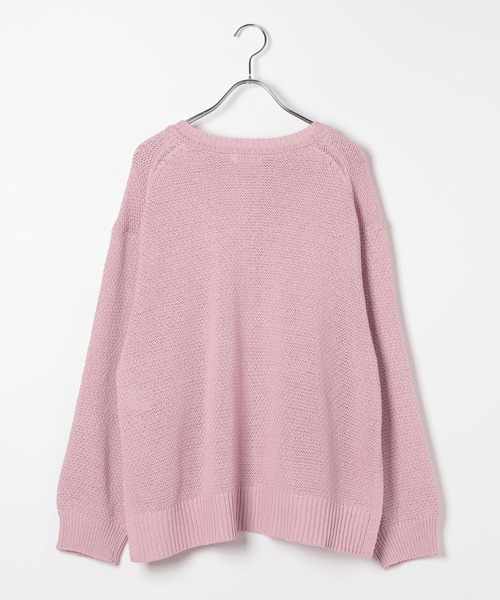 LEPSIM（レプシィム）の「5ゲージカノコヘンリープルオーバー　639451（ニット/セーター・レディース・ベージュ/ピンク/ナチュラル/ブラック・FREE）」の8枚目の写真