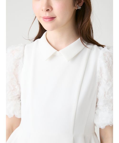 CELFORD（セルフォード）の「襟付きデザインスリーブブラウス（シャツ/ブラウス・レディース・ライトピンク/ホワイト/ライトグレー・36/38）」の18枚目の写真