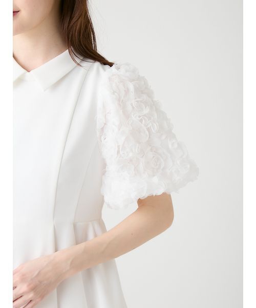 CELFORD（セルフォード）の「襟付きデザインスリーブブラウス（シャツ/ブラウス・レディース・ライトピンク/ホワイト/ライトグレー・36/38）」の19枚目の写真