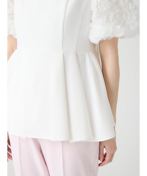 CELFORD（セルフォード）の「襟付きデザインスリーブブラウス（シャツ/ブラウス・レディース・ライトピンク/ホワイト/ライトグレー・36/38）」の20枚目の写真