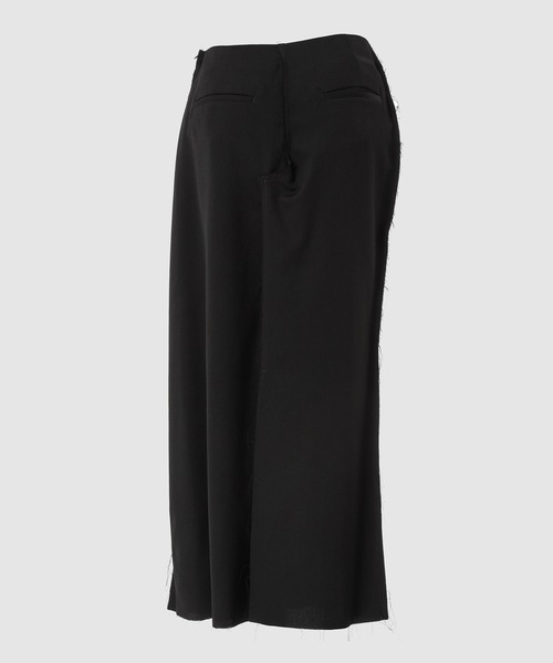 YOHEI OHNO（ヨウヘイオオノ）の「Trousers Skirt（スカート・レディース・ブラック・36/38）」の2枚目の写真