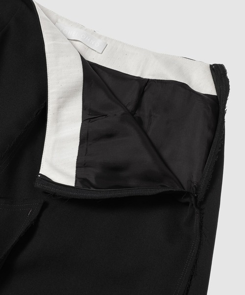 YOHEI OHNO（ヨウヘイオオノ）の「Trousers Skirt（スカート・レディース・ブラック・36/38）」の3枚目の写真