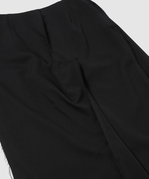 YOHEI OHNO（ヨウヘイオオノ）の「Trousers Skirt（スカート・レディース・ブラック・36/38）」の4枚目の写真