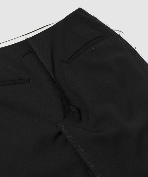 YOHEI OHNO（ヨウヘイオオノ）の「Trousers Skirt（スカート・レディース・ブラック・36/38）」の5枚目の写真