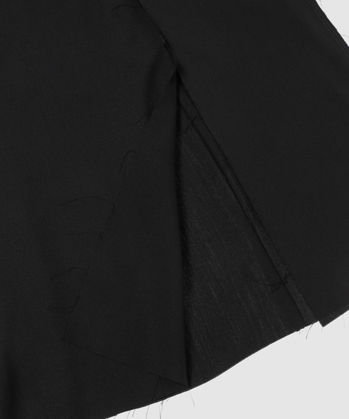 YOHEI OHNO（ヨウヘイオオノ）の「Trousers Skirt（スカート・レディース・ブラック・36/38）」の7枚目の写真