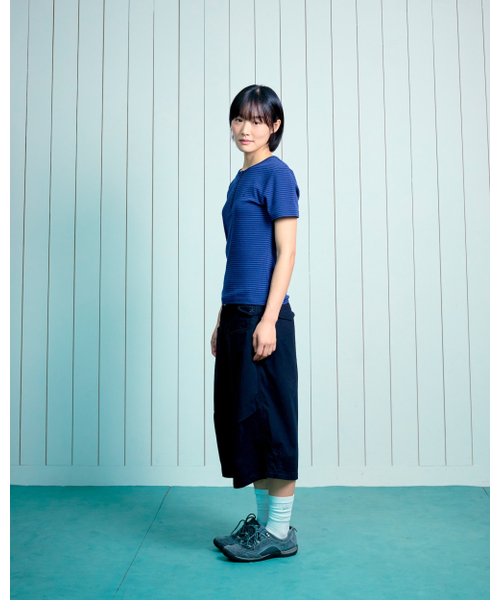 THECOLDESTMOMENT(ザコールデストモーメント)の「(w) TCM stripe round henley neck T (navy)(Tシャツ/カットソー・レディース・その他・MEDIUM/SMALL)」の10枚目の写真