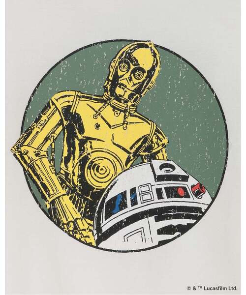 b・ROOM(ビールーム)の「【STAR WARS】【防汚・速乾・型崩れしない】アソートバックプリントTシャツ【MNCM】(Tシャツ/カットソー・キッズ・オフホワイト/カーキ/チャコール・120cm/110cm/140cm/130cm)」の21枚目の写真