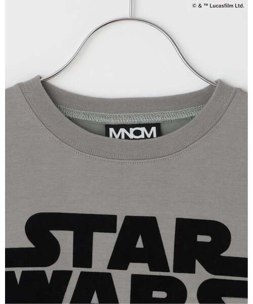 b・ROOM（ビールーム）の「【STAR WARS】【防汚・速乾・型崩れしない】アソートバックプリントＴシャツ【MNCM】（Tシャツ/カットソー・キッズ・オフホワイト/カーキ/チャコール・120cm/110cm/140cm/130cm/150cm）」の17枚目の写真
