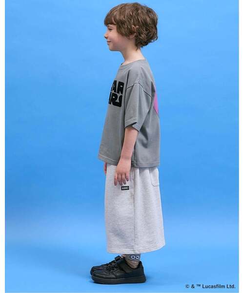 b・ROOM(ビールーム)の「【STAR WARS】【防汚・速乾・型崩れしない】アソートバックプリントTシャツ【MNCM】(Tシャツ/カットソー・キッズ・オフホワイト/カーキ/チャコール・120cm/110cm/140cm/130cm)」の10枚目の写真