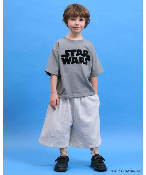 b・ROOM(ビールーム)の「【STAR WARS】【防汚・速乾・型崩れしない】アソートバックプリントTシャツ【MNCM】(Tシャツ/カットソー・キッズ・オフホワイト/カーキ/チャコール・120cm/110cm/140cm/130cm)」の12枚目の写真