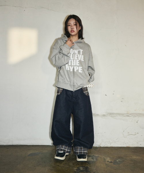 SCALLYWAG（スカリーワグ）の「ロールアップ生地デニムパンツ[チェック]（デニムパンツ・レディース・その他・SMALL/MEDIUM/LARGE/X-LARGE）」の9枚目の写真
