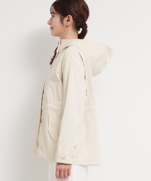 THE SHOP TK (ザ ショップ ティーケー )の「【フェミニンにもクールにも】ウエストドロストマウンテンパーカー(ブルゾン・レディース・ネイビー系5/ベージュ系9・13/12)」の14枚目の写真