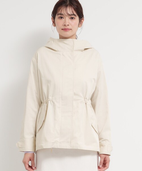 THE SHOP TK (ザ ショップ ティーケー )の「【フェミニンにもクールにも】ウエストドロストマウンテンパーカー(ブルゾン・レディース・ネイビー系5/ベージュ系9・13/12)」の7枚目の写真