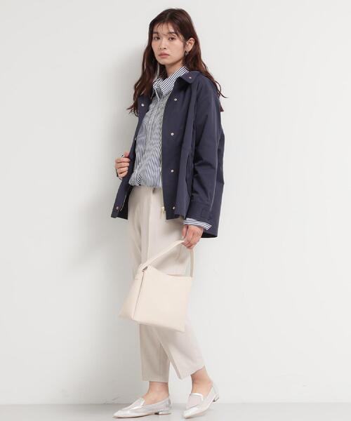 THE SHOP TK (ザ ショップ ティーケー )の「【ウエスト調節可能ですっきり見え】フーデットブルゾン/洗える(ブルゾン・レディース・ネイビー系5/ベージュ系9・13/12)」の13枚目の写真