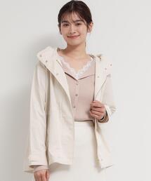 THE SHOP TK （ザ ショップ ティーケー ）の「【ウエスト調節可能ですっきり見え】フーデットブルゾン/洗える（ブルゾン）」