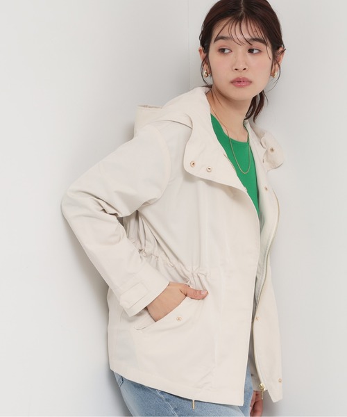 THE SHOP TK (ザ ショップ ティーケー )の「【フェミニンにもクールにも】ウエストドロストマウンテンパーカー(ブルゾン・レディース・ネイビー系5/ベージュ系9・13/12)」の2枚目の写真