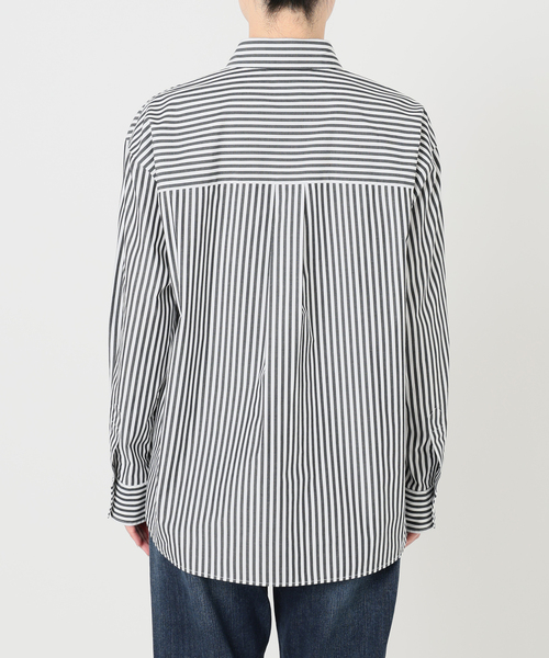 Spick & Span(スピックアンドスパン)の「《新色有り / 追加2》50コットンコンパクトシャツ(シャツ/ブラウス・レディース・その他10/ホワイト/マルチ/サックスブルー・FREE)」の15枚目の写真