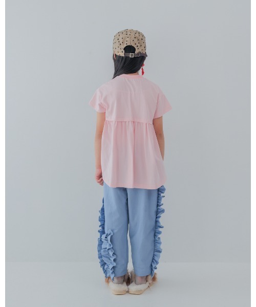 unica(ユニカ)の「フレームデザインTシャツ(Tシャツ/カットソー・キッズ・チャコール/ピンク/オフホワイト・XL/L/M/S)」の15枚目の写真