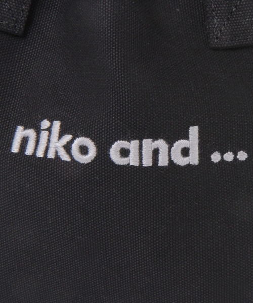 niko and...（ニコアンド）の「ニコロゴミニ保冷巾着（キッチンツール・レディース・ホワイト/ブラック・0）」の11枚目の写真