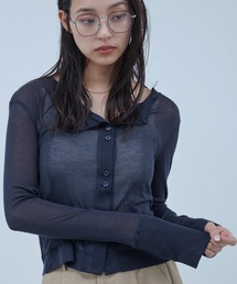 Sheer Skin Cardigan｜シアースキンカーディガン