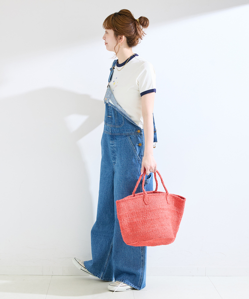 B.C STOCK(ベーセーストック)の「【WEB+一部店舗限定】MY NAME IS PETER / (W)STAR FLAG RINGER T-SHIRTS(Tシャツ/カットソー・レディース・イエロー/ブルー/レッド・FREE)」の5枚目の写真